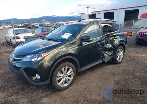 2013 Toyota Rav4 Limited from USA, damaged, VIN 2T3DFREV2DW121395